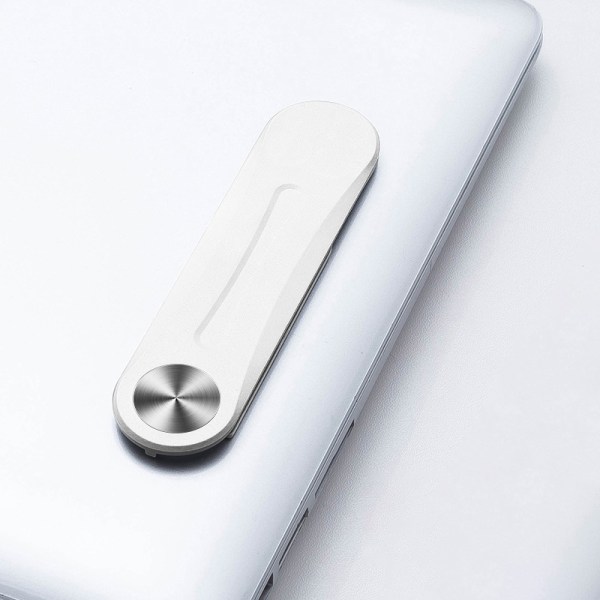 Magnetisk telefonholder Aluminiumslegering Dual- Laptop Expand Stand White