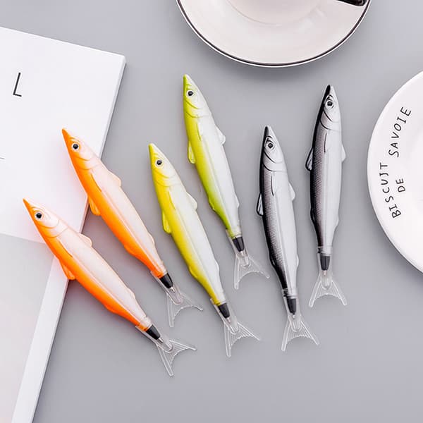 Ocean Fish Kulspetspenna 0,5 mm och Creative Funny Stationery Scho A1