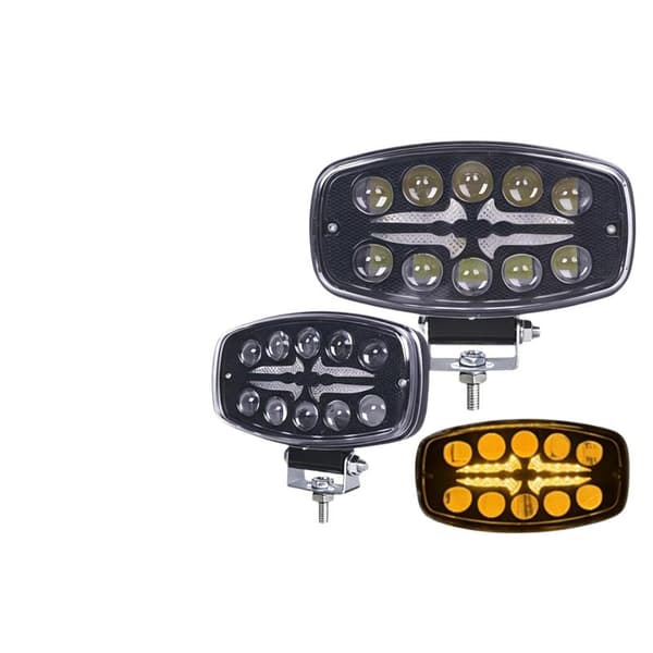 Høyeffekts LED-spotlight 7 tommers lastebiltaklys frontlys ekstern