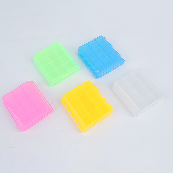 1 stk. batteriopbevaringsboks/boks/organisator/holder til 4x18650 batteri