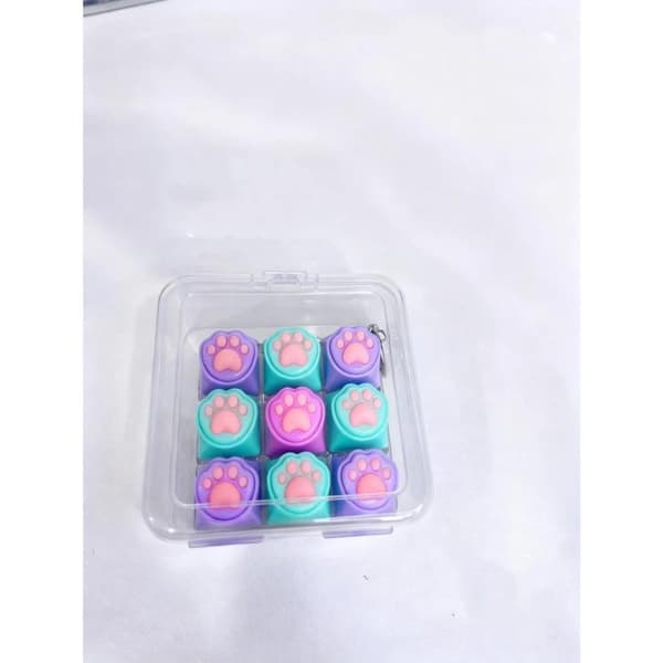 Keycap Nyckelring En Leksak I Form Av En Keycap Nyckelring Leksak MC1