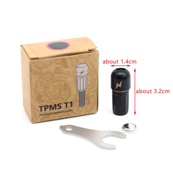2 stycken/kartong TPMS T1 däcktrycksövervakningssystem cykelluft Pr Pink