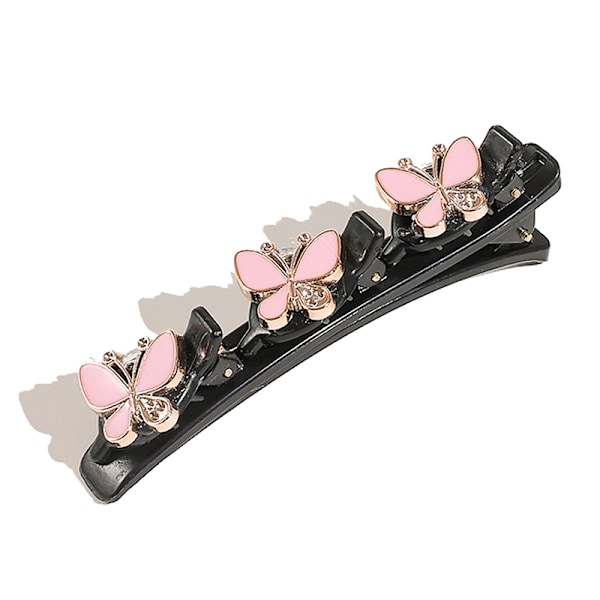 Hårnål Side Bangs Clip Damer Flickor Fixed Shape Clip Kvinnor Hai Pink