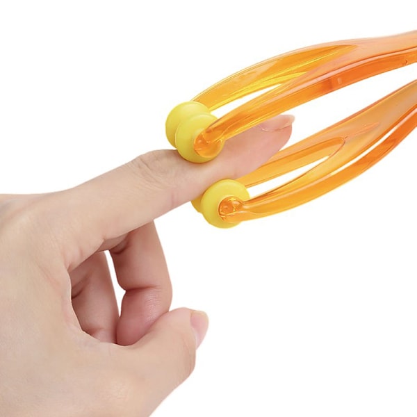 Multifunktionel fingermassager Skab slank og smuk Ha Yellow