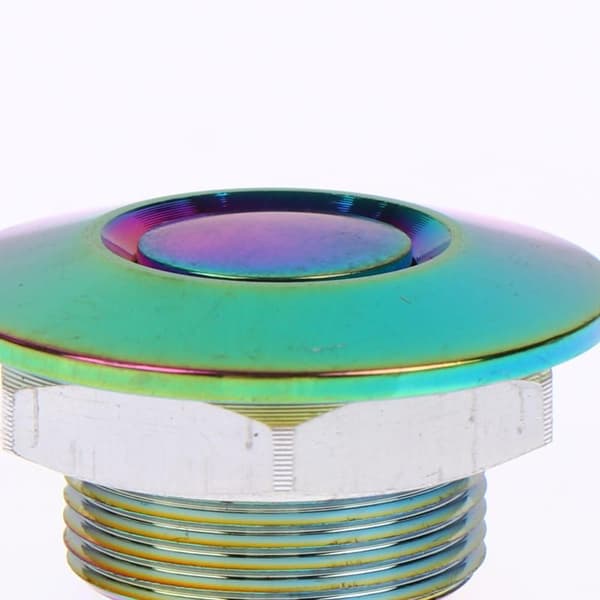 30MM Aluminiumlegering Bil Tryckknapp Motorhuv Stift Snabbkoppling Silver