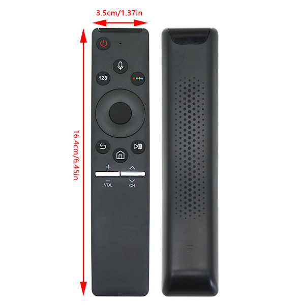Universal TV-fjernbetjening 4K erstatning BN59-01298C BN59-012 Black