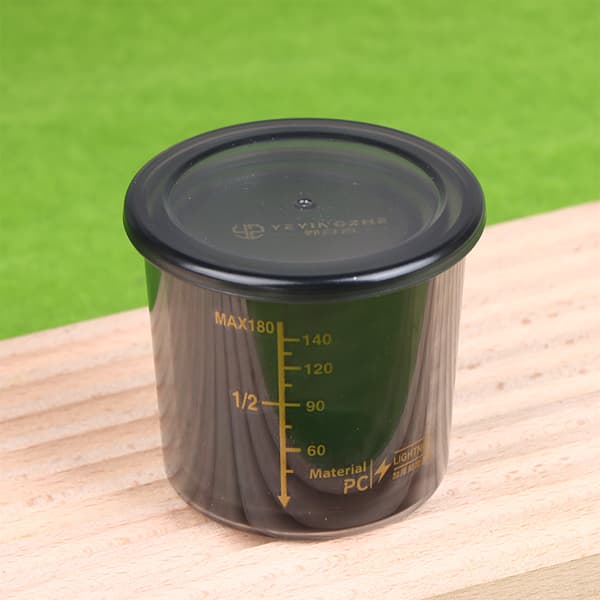 Kalastussyötin mittakuppi asteikolla 4PCS