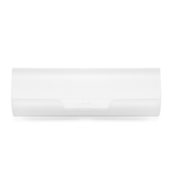Frostad plast Transparent case Enkel Lättvikt White