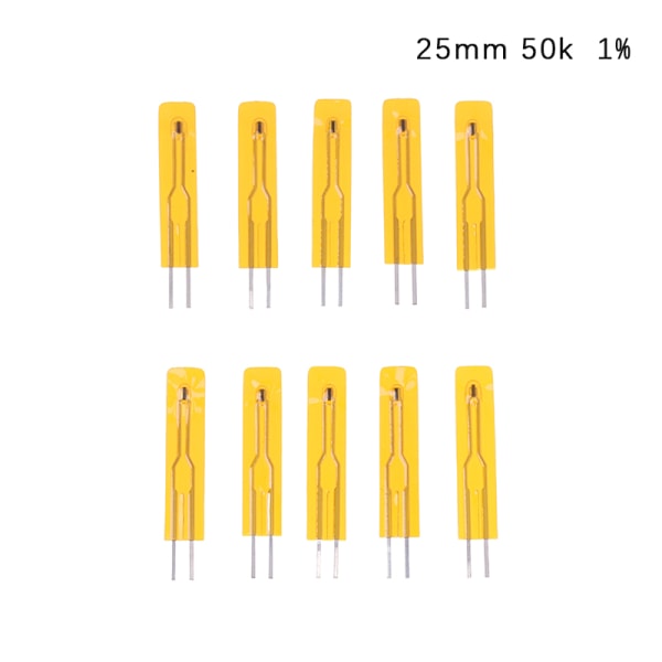 10 stk NTC tyndfilm termistor 3950 10K 50K 100K MF5B SMD 1% Tem 25mm  50k   1%