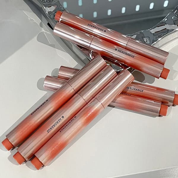 HERORANGE Lasting Jelly Mirror Läppstift Klar Läppglans Läppglans A5