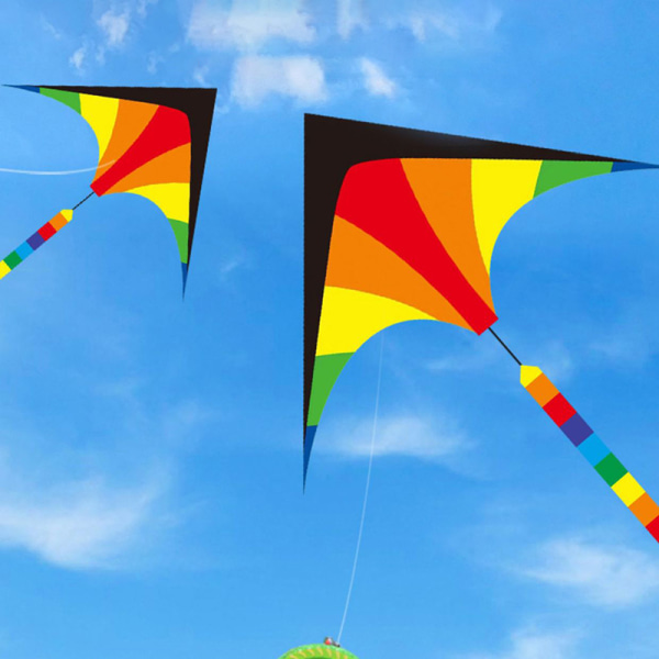 Stort farverigt præriedrageflyvende legetøj til børn Outdoor Sp A1