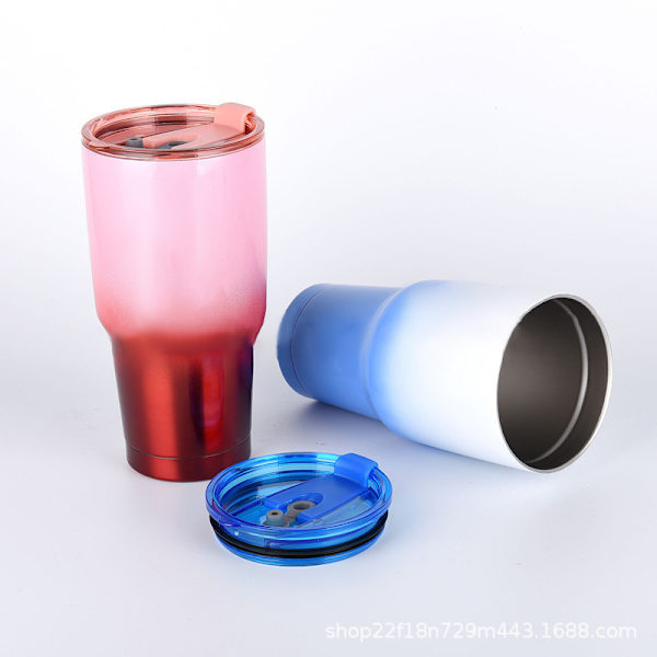30 Oz forseglingsflaskelokk Sprutsikkert vanlige plastlokk Red