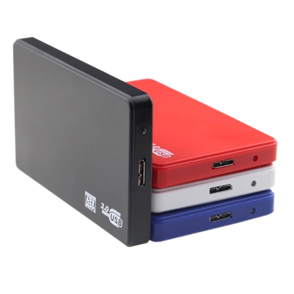 global Ny mening Appel til at være attraktiv Plast 2,5" SATA til USB 3.0/2.0 HDD-kabinett mobil harddisk white 5345 |  white | Fyndiq