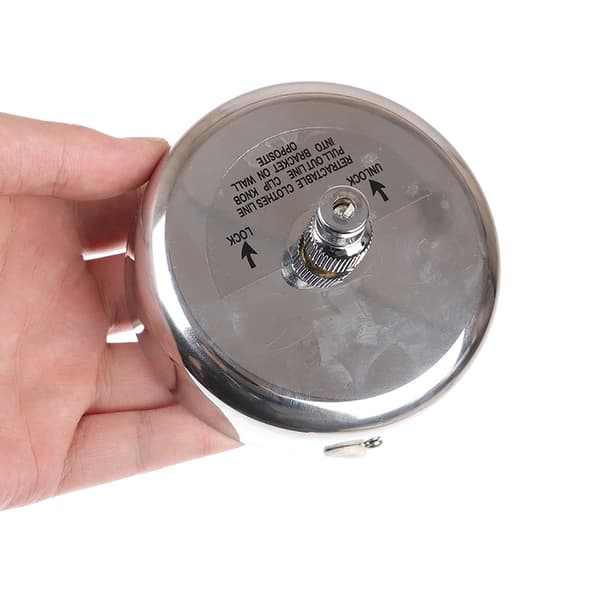 Teleskopisk osynlig väggmonterad klädstreck Retractable Dryer