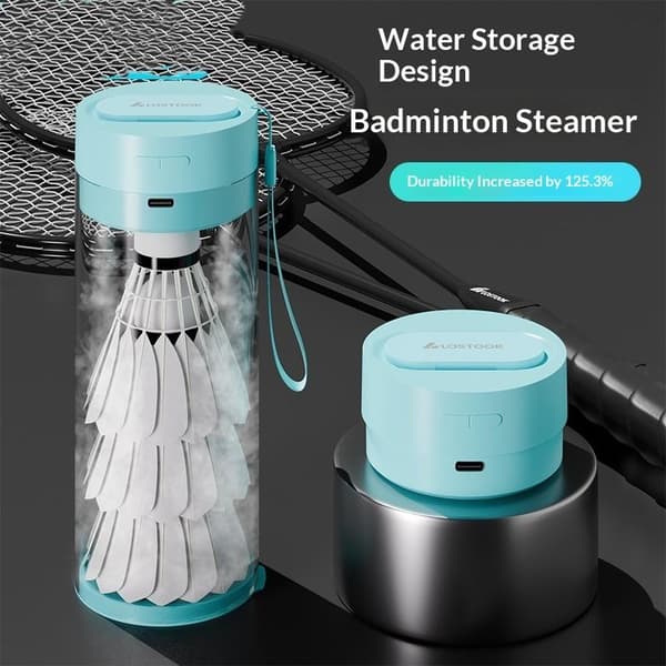 Badmintonutstyr Shuttlecock Steamer Bærbar Luftfukter W A4