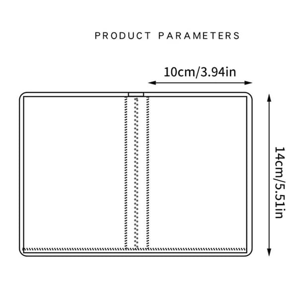 Oppbevaringshefte for negleklistremerker DIY Nail Art Design Tools