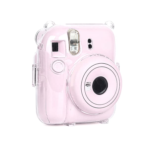 För Instax Mini 12 Transparent Kameraskyddsfodral Utan S D