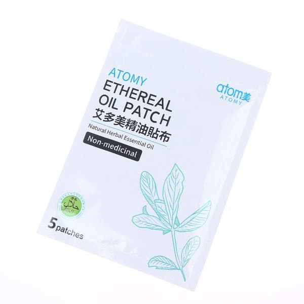 Atomy Ethereal Oil Patch (1-pack 5 ark) Eterisk oljeplåster Fo 1pc