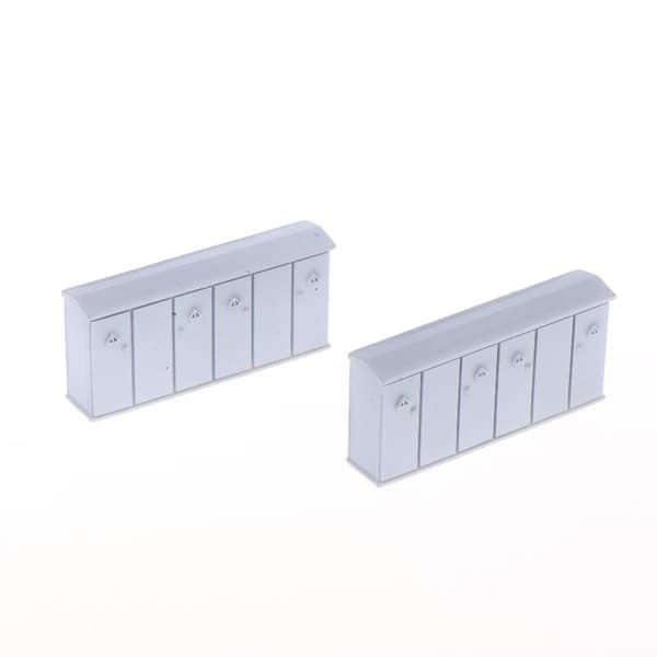 1/2 st 1/87 Elektrisk distributionslåda Modelljärnväg Sandbord 2pcs