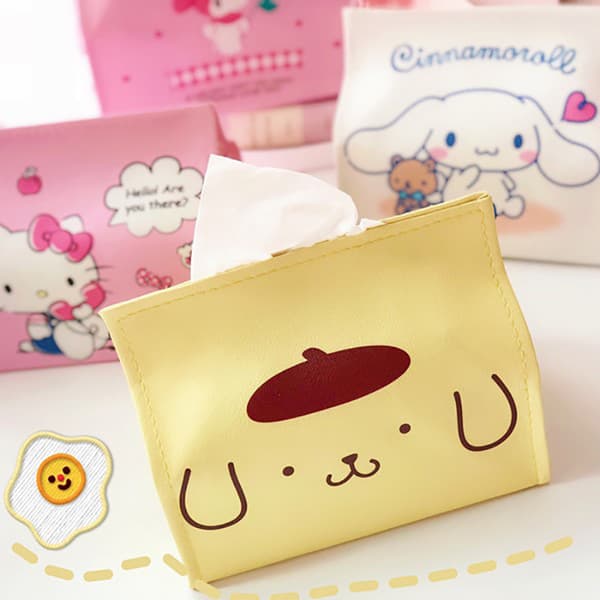 Cartoon PU Tissue Box e Car Tissue Box Hem Living Kök Leat A2