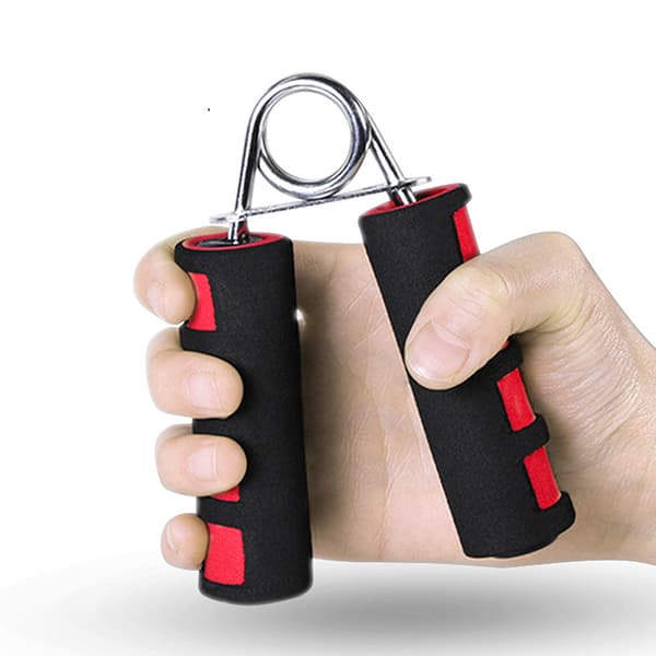 Justerbar Gym Handled Strength Exerciser Hand Grip Strengthener Gray