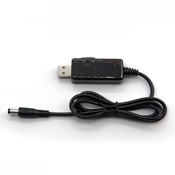 USB-tehostinmuunnin DC 5V - 9V 12V Step Up -muunninkaapeli 3.5