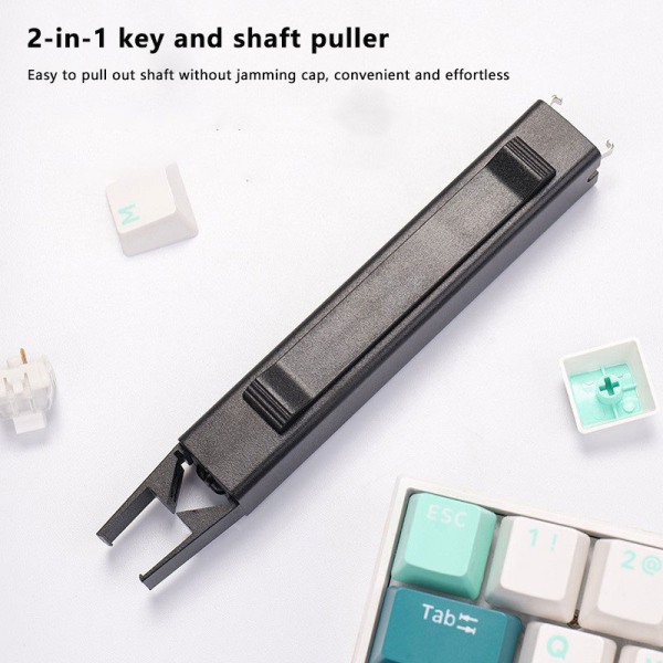 Keycap Switch Black Puller 2 I 1 Key Cap Shaft Remover Keyboard