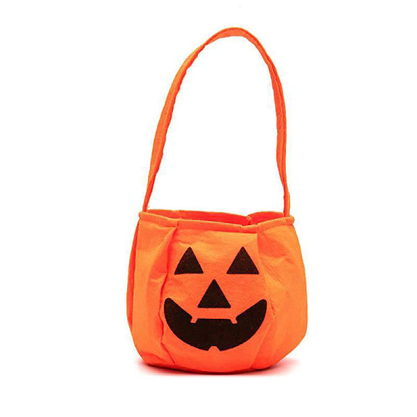 1 stk Halloween Loot Party Kids Gresskar Trick Or Treat Tote Bags A1