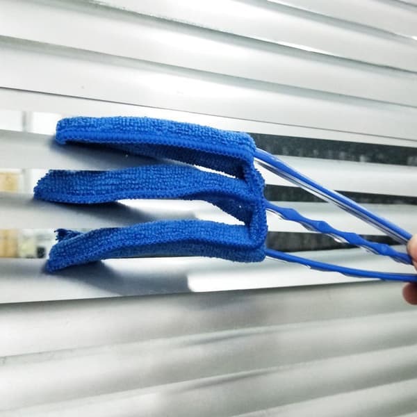 Vaskbar avtakbar mikrofiber persiennerenserbørsteklemme for vindu A3