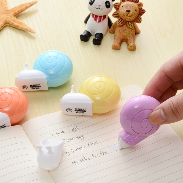 Creative Cartoon ja Animal Snails Correction Tape ja Animal Stati