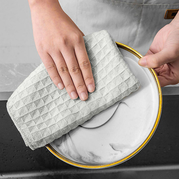 Barista Bar Handduk Mjölktebutik Kaffeemaskin Specialtrasa Rengöring Coffee