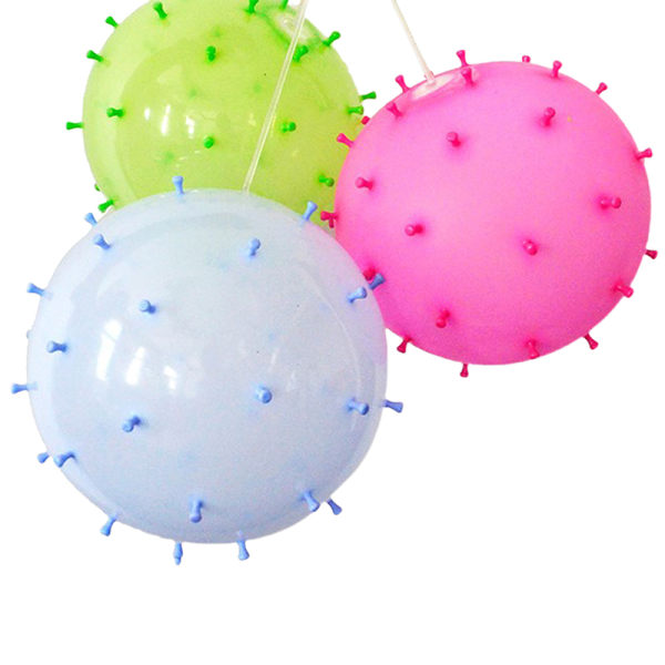 Leksaker för barn Uppblåsbara Dino Ballonger Rolig Blåsande Smash Toy 4