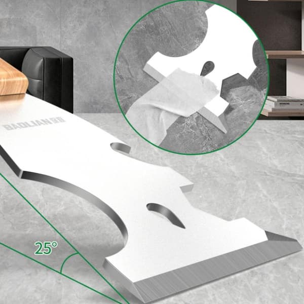 1 st rostfri målarskrapa rengöringsspade hammare 7 in 1 multi use