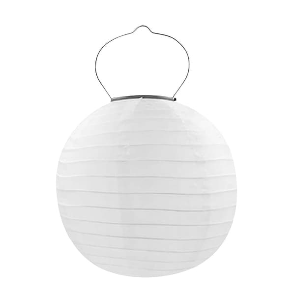 12 tommers vanntette solcelledrevne lanterner Lantern LED-lampe ut D