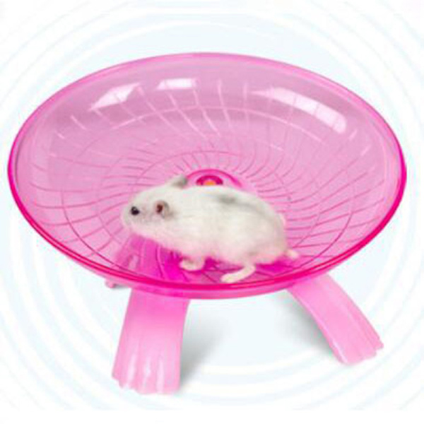Hamster Flyvende Underkop Øvelse Egern Hjul Hamster Mus Blue
