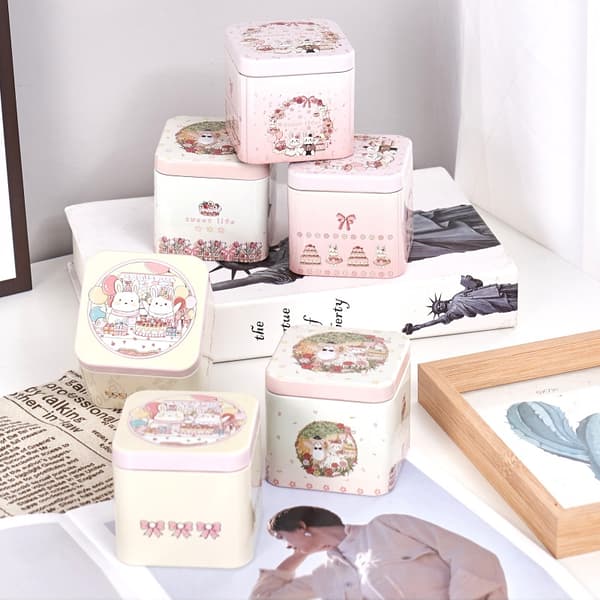 Candy Box sarjakuva karhukuvio hyvä tiivistys Vintage Easter Coo B