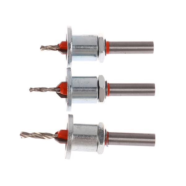 Justerbar Countersink Trebearbeidingsruter Core Limiter Alloy Dr A10