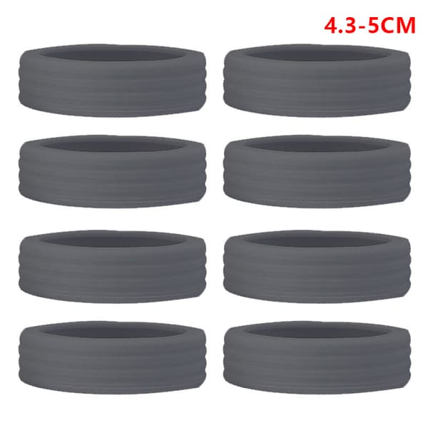 8 st/ set Silikon åtdragen töjbar hjulring Bagage Whee A4
