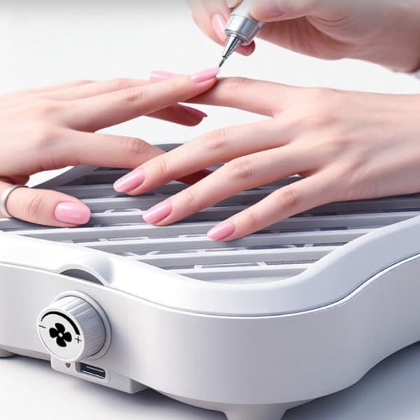 Liten nageldammsugare nageldammsugare med White 1