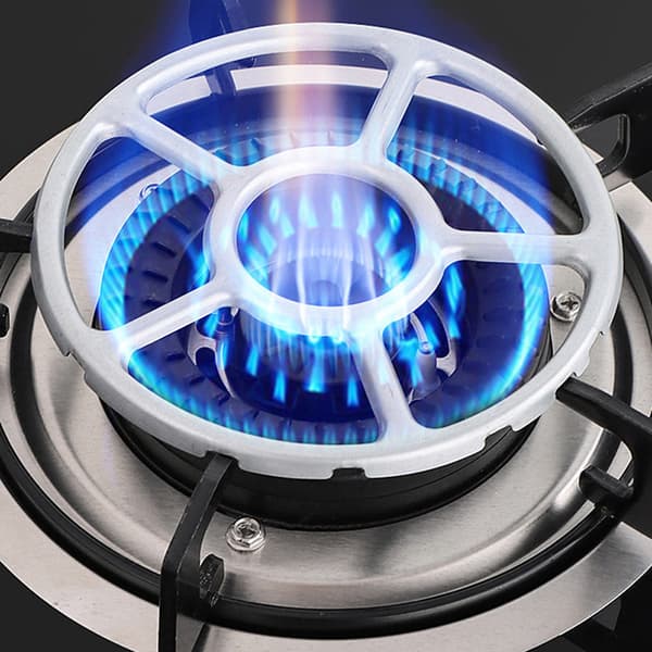Simmer Ring Säker spishäll Reducer Bärbar gasspis Hållbar Ca S
