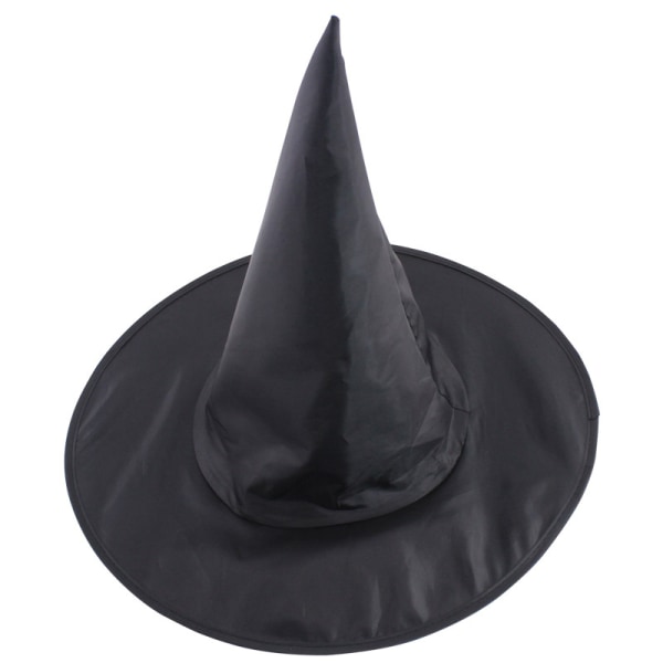 Halloween heksehatter Voksen heksehatter Maskeradetrollmannskostyme Black