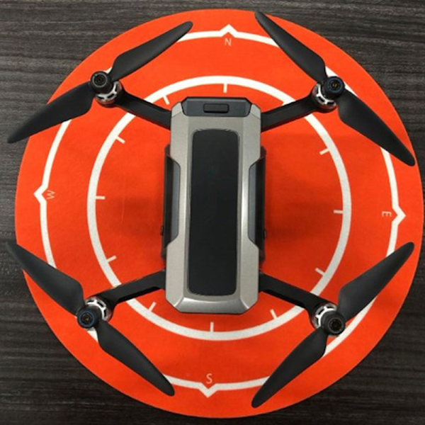 40CM Drone Landingspute Sammenleggbar Drone Bærbar Drone Landin Orange square