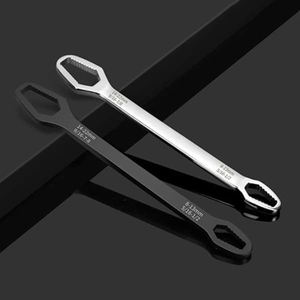 Double Head Key Monitoimiruuvimutterit es Korjauskäsityökalut F Black