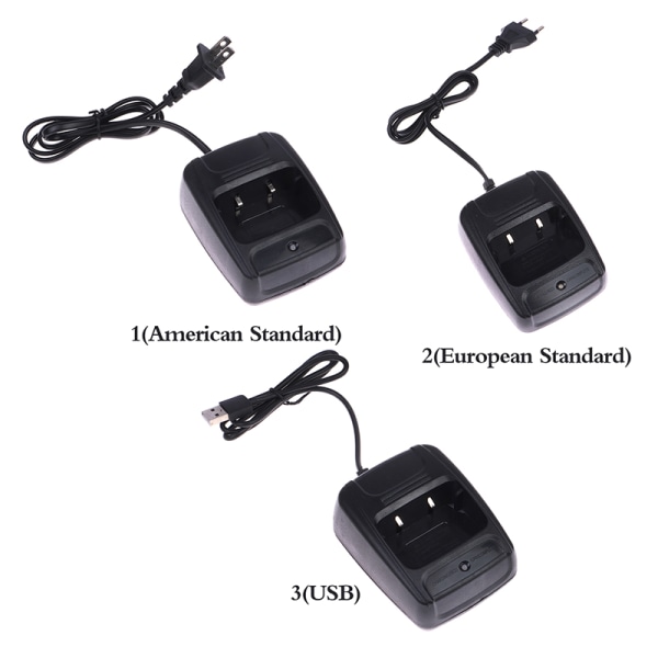 EU/US/ USB -auton kannettava radiopuhelimen akkulaturi Baofenille 2(EU)  235c | 2(EU) | Fyndiq