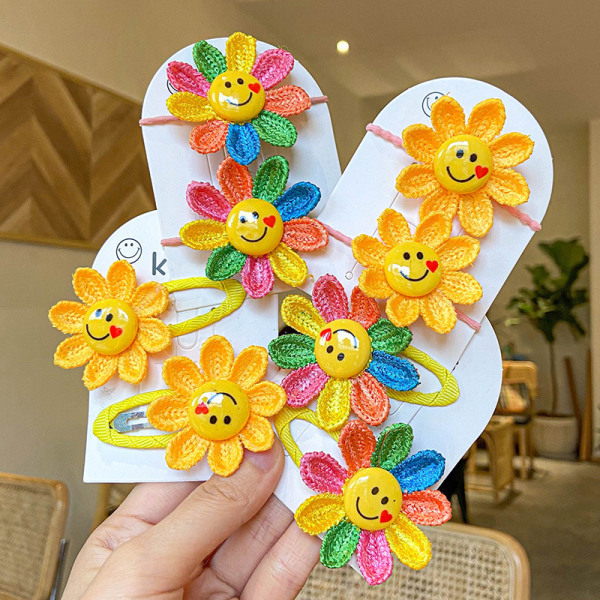 1 Stk Dejlig solsikke børnehår reb Blomster pandebånd Høj A1