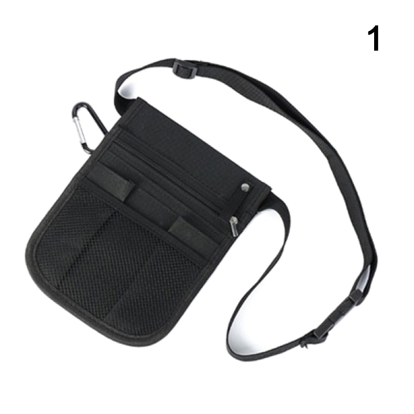 Sairaanhoitaja Fanny Pack MultiCompartment Gear Pocket Belt Bag Black