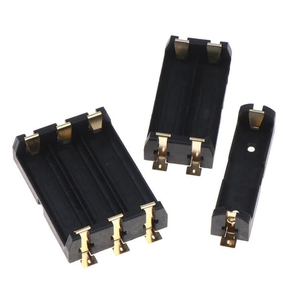 AA SMT batterihållare SMD batterifodral AA batterilåda 1/2/3 fack A2