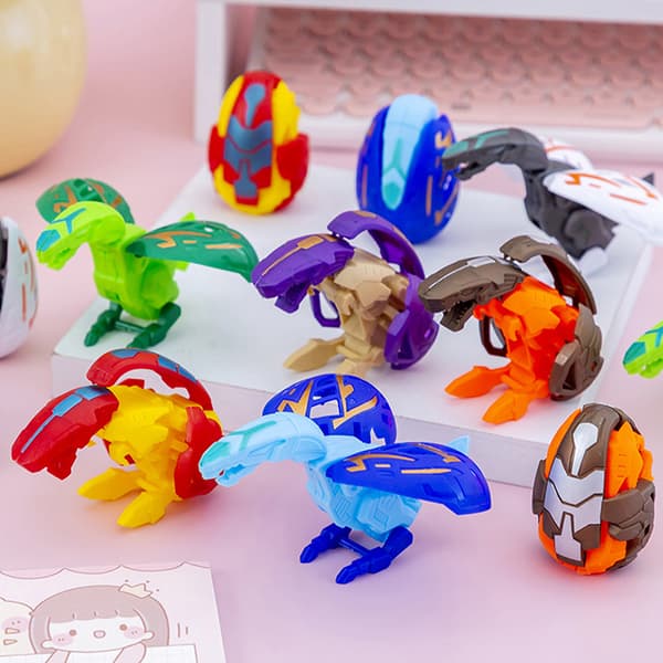 1st Ägg Transforming Toy Deformation Barn Pedagogisk Toy 1Pc-Random Style