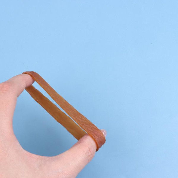 Breddat elastiskt band Multifunktionella gula gummiband 6 cm Stor S B