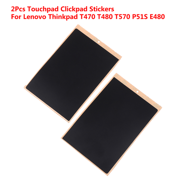 2 stk Nye Touchpad Clickpad-klistermærker til Thinkpad T470 T480 T57